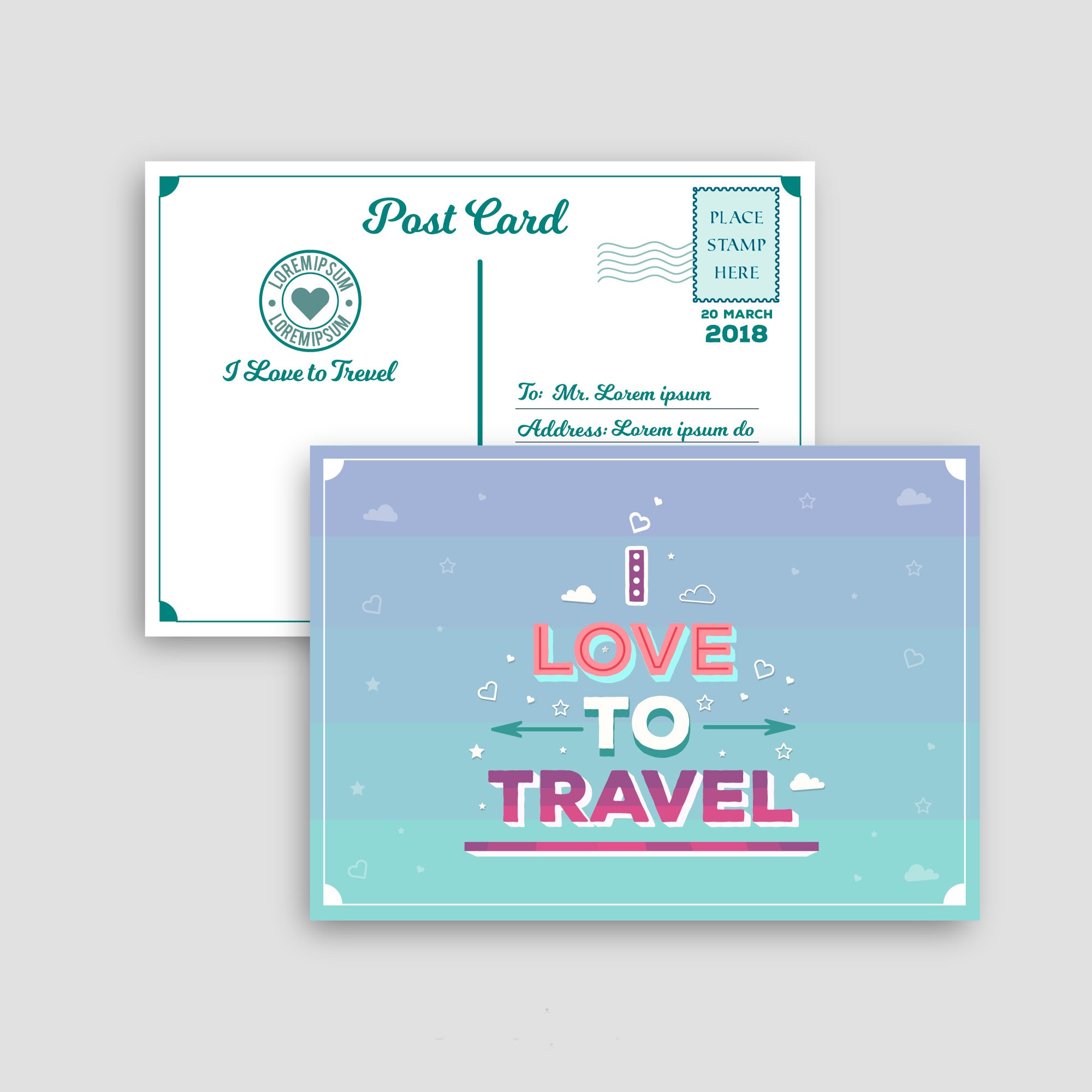 Postcards – view 2