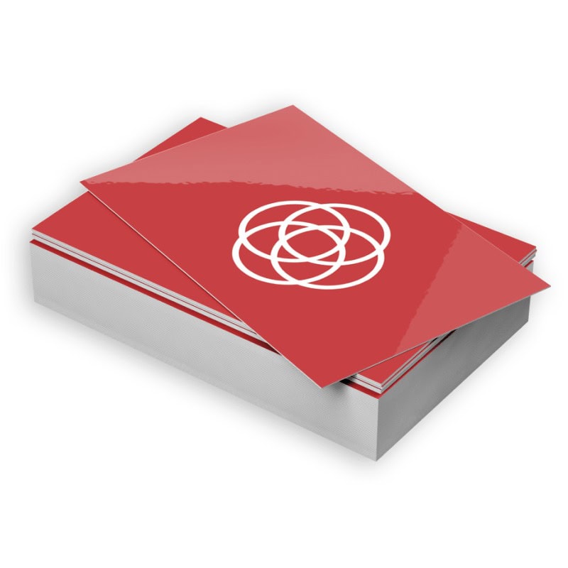Silk Laminated Business Cards