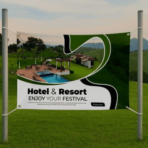 Custom vinyl banner printing