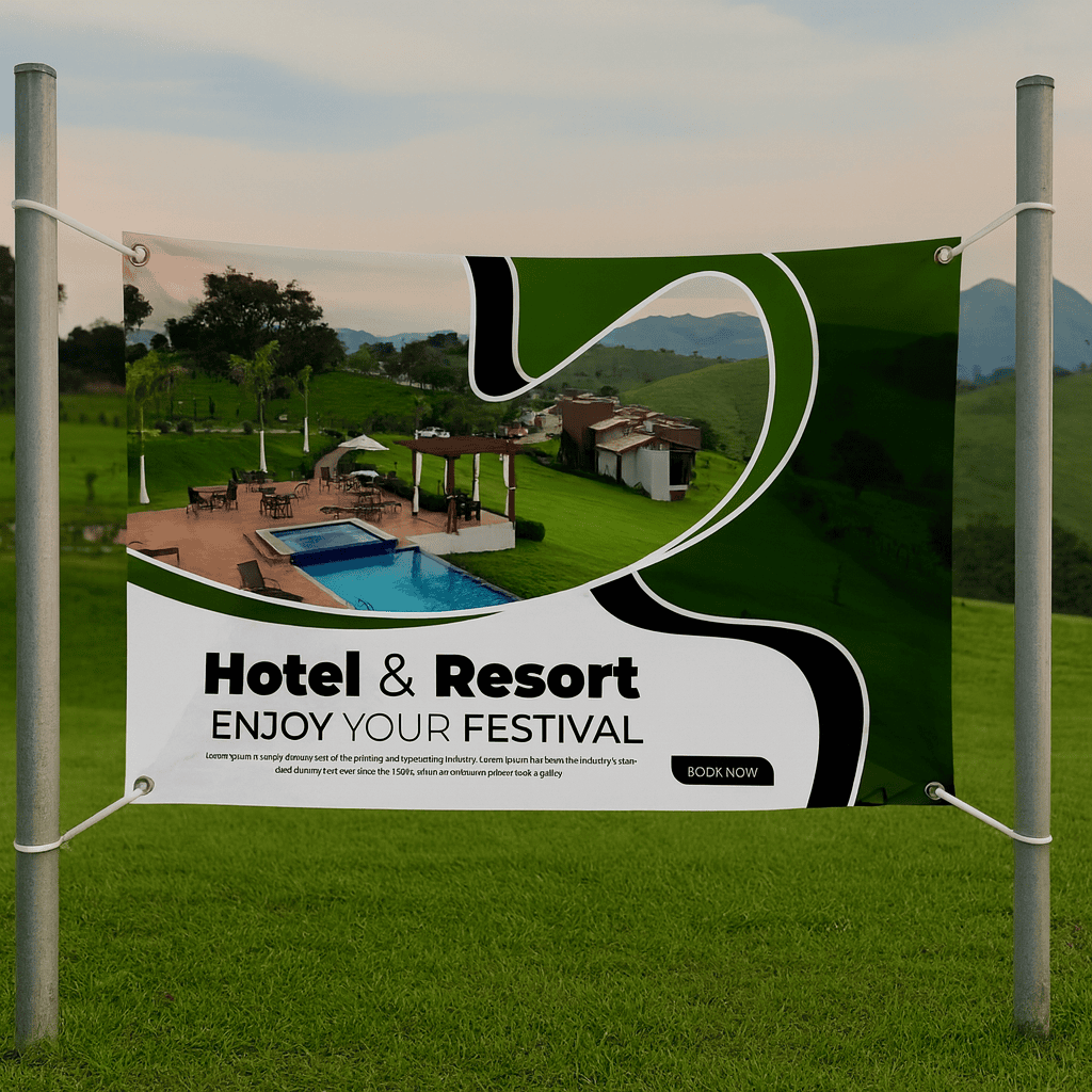 Custom vinyl banner printing