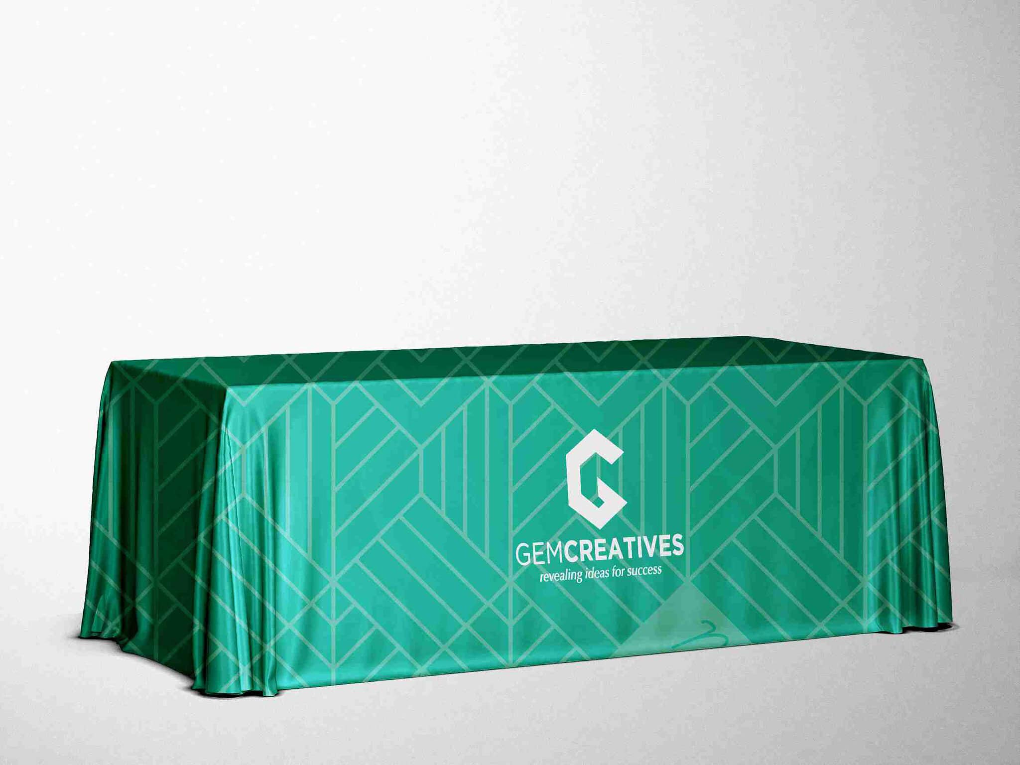 Custom Table Cloth – view 5