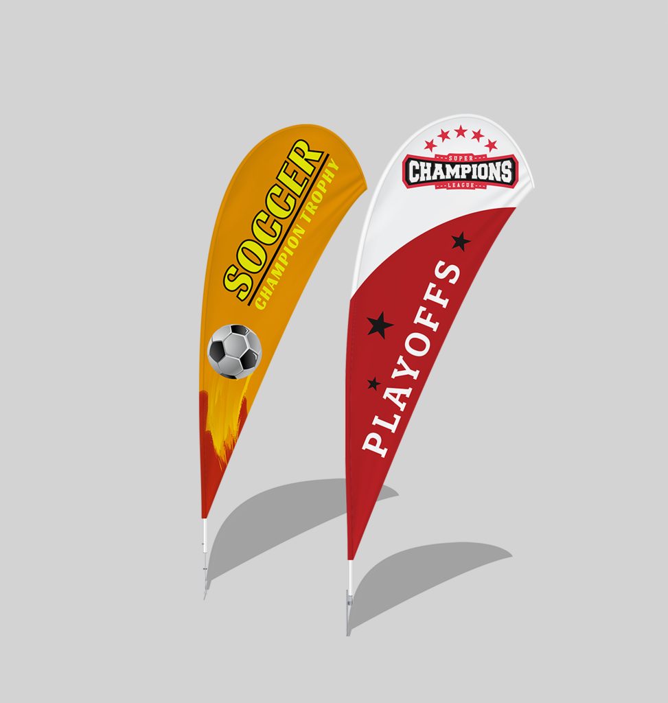 Custom Teardrop Flags
