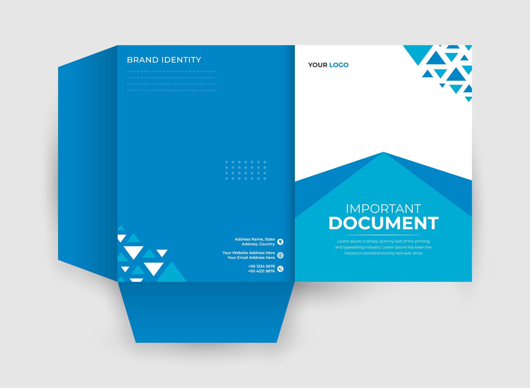 Presentation Folders – view 5
