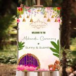Foam Board Wedding Sign – view 8