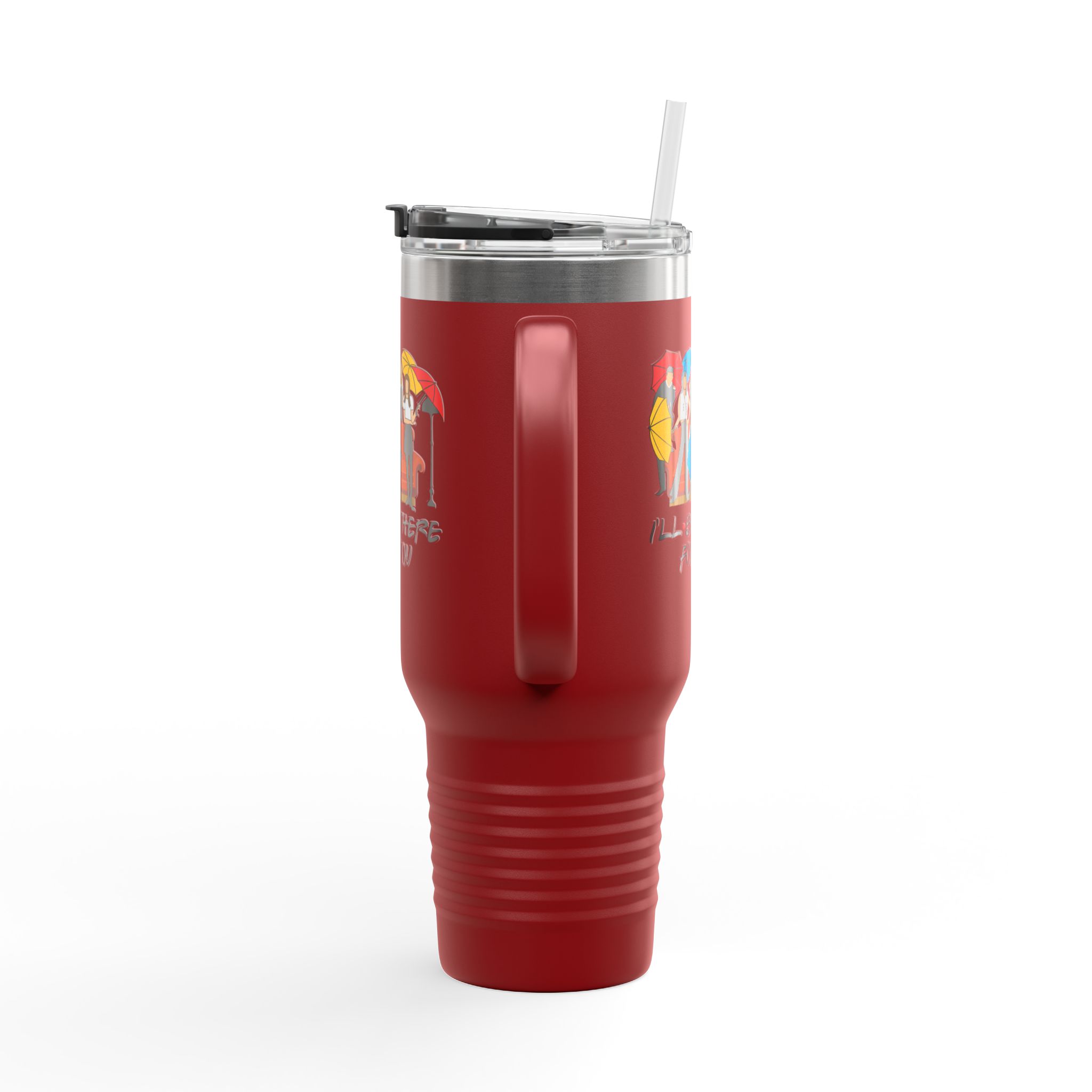 Insulated Travel Mug with Friends Design - 40 oz – view 3