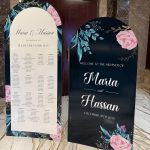 Foam Board Wedding Sign – view 3