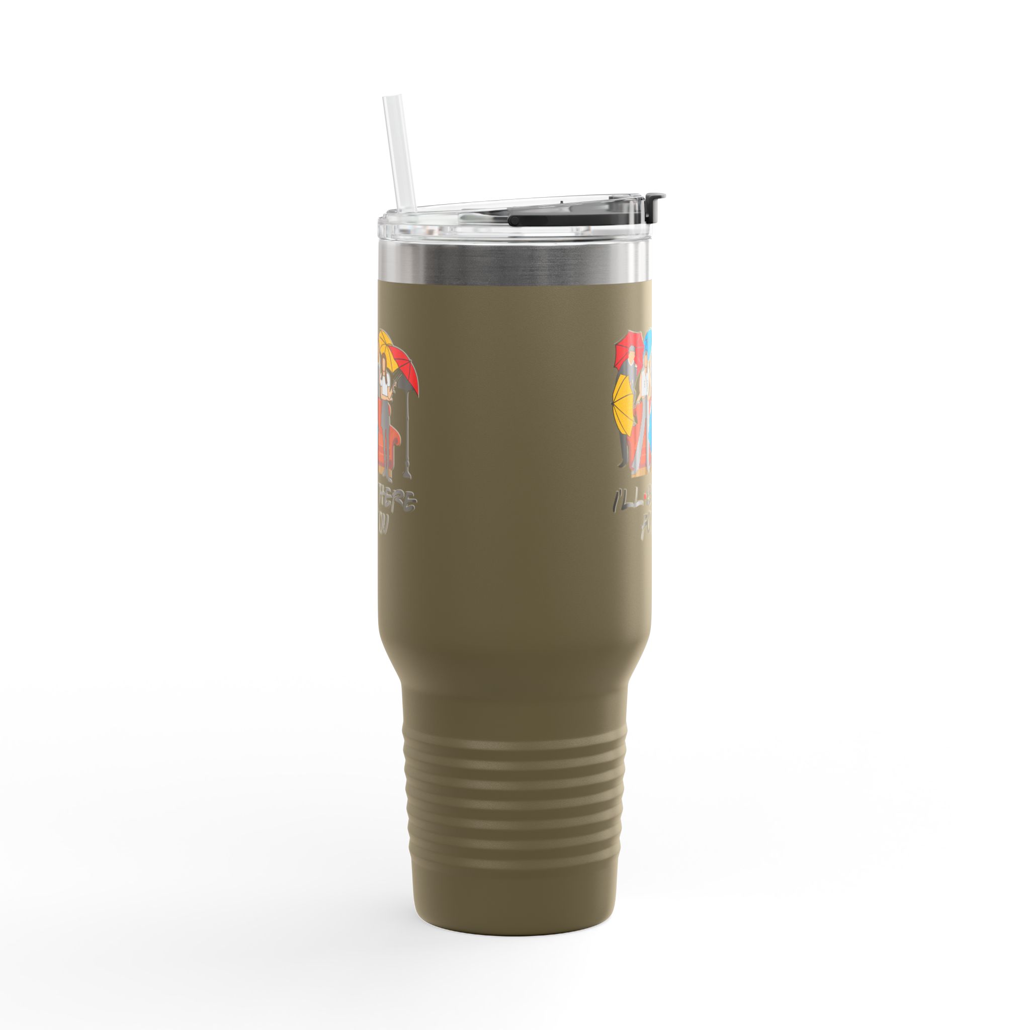 Insulated Travel Mug with Friends Design - 40 oz – view 4