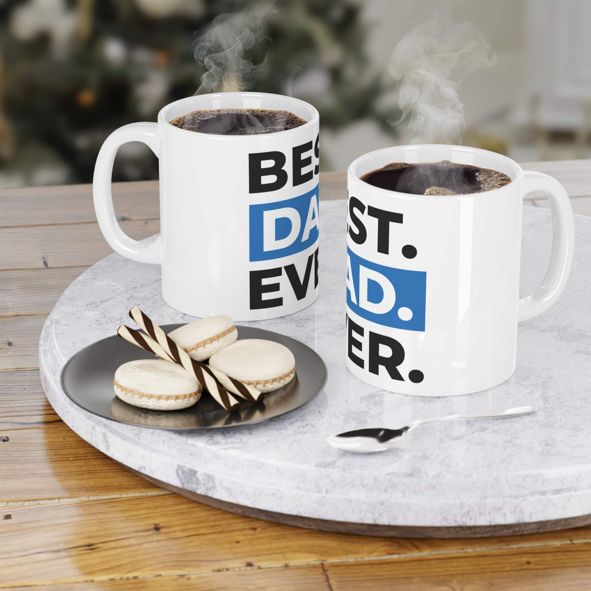 Best Dad Ever Ceramic Mug – view 3