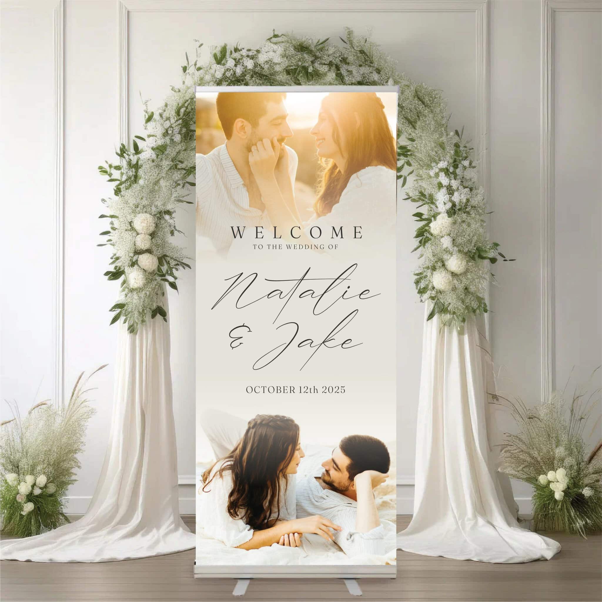 Wedding Roll Up Banner – view 2