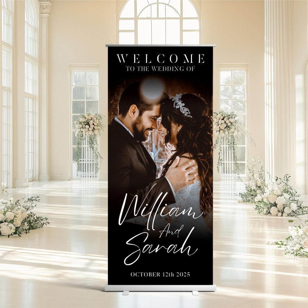 Wedding Roll Up Banner