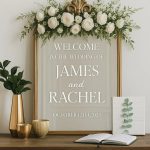 Personalized Wedding Mirror Decal – view 3