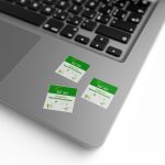 Square Sticker Labels – view 3