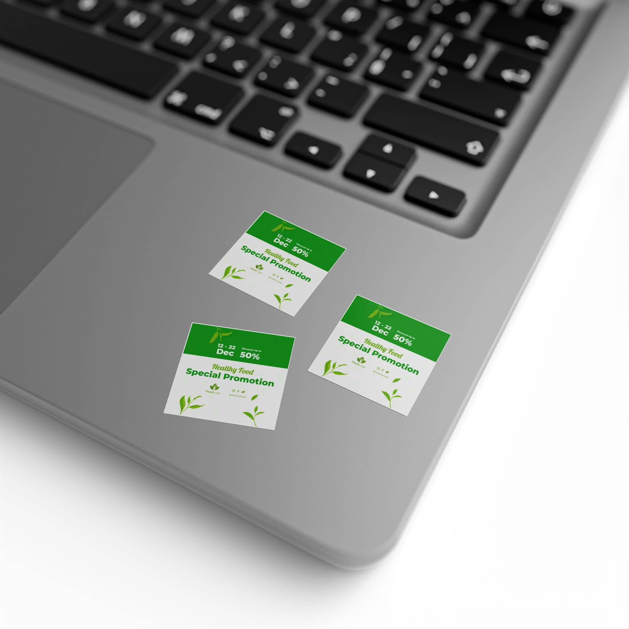 Square Sticker Labels – view 3