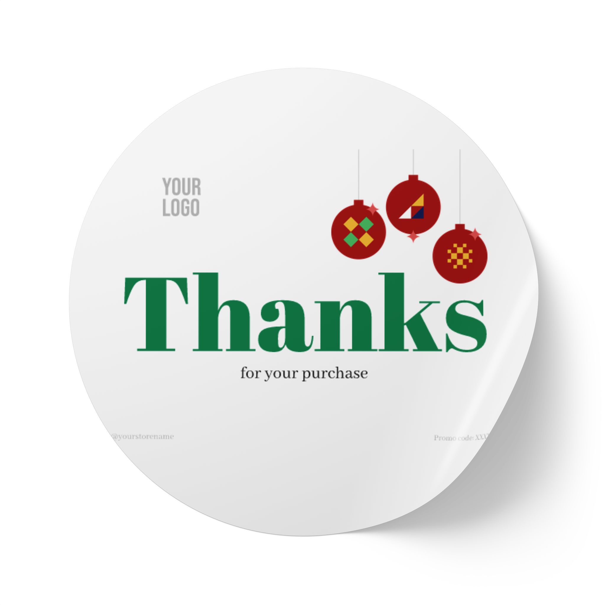 Round Sticker Label Rolls – view 5
