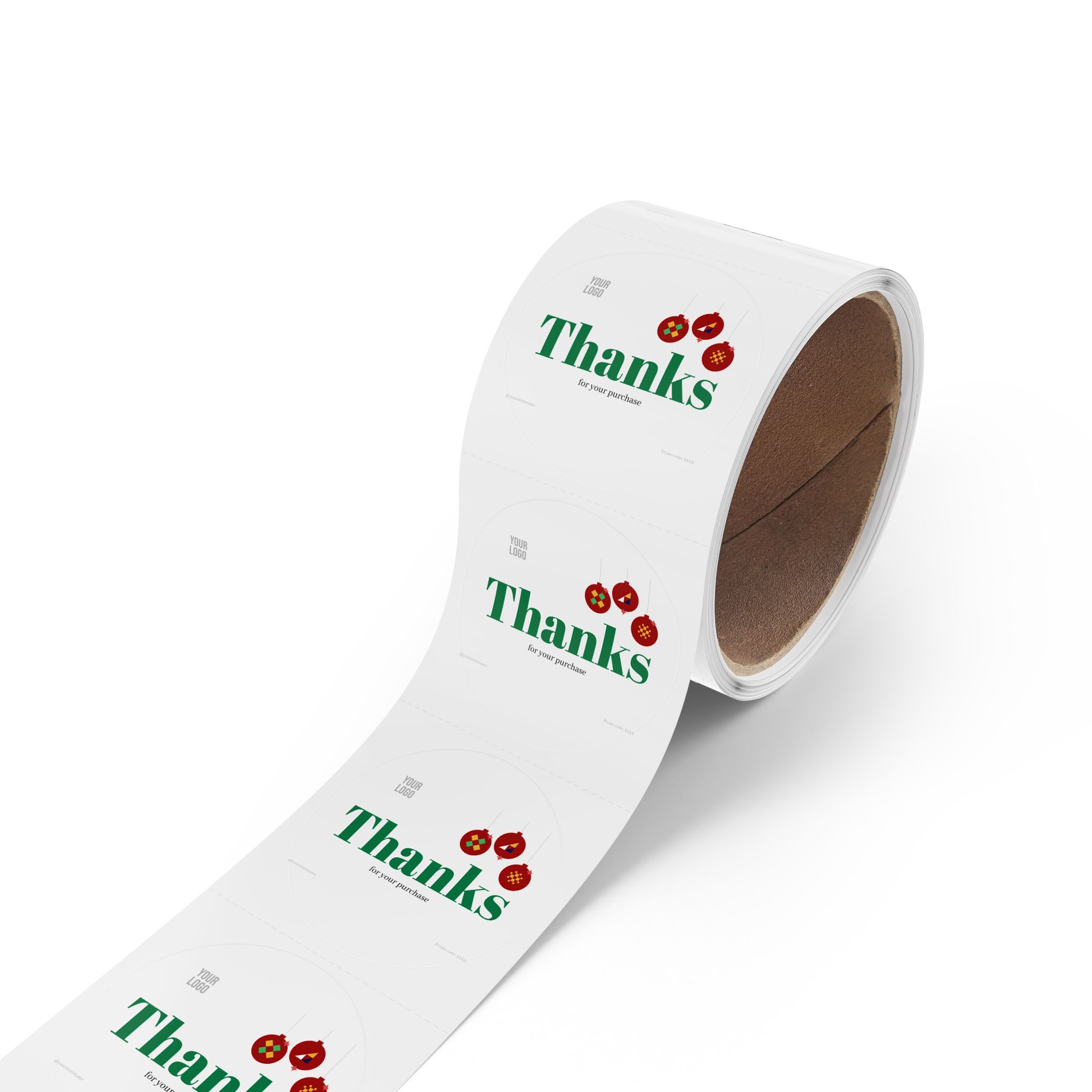 Round Sticker Label Rolls – view 6