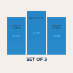 Large Panel Set-Up (Set Of 3)