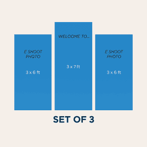 Large Panel Set-Up (Set Of 3)