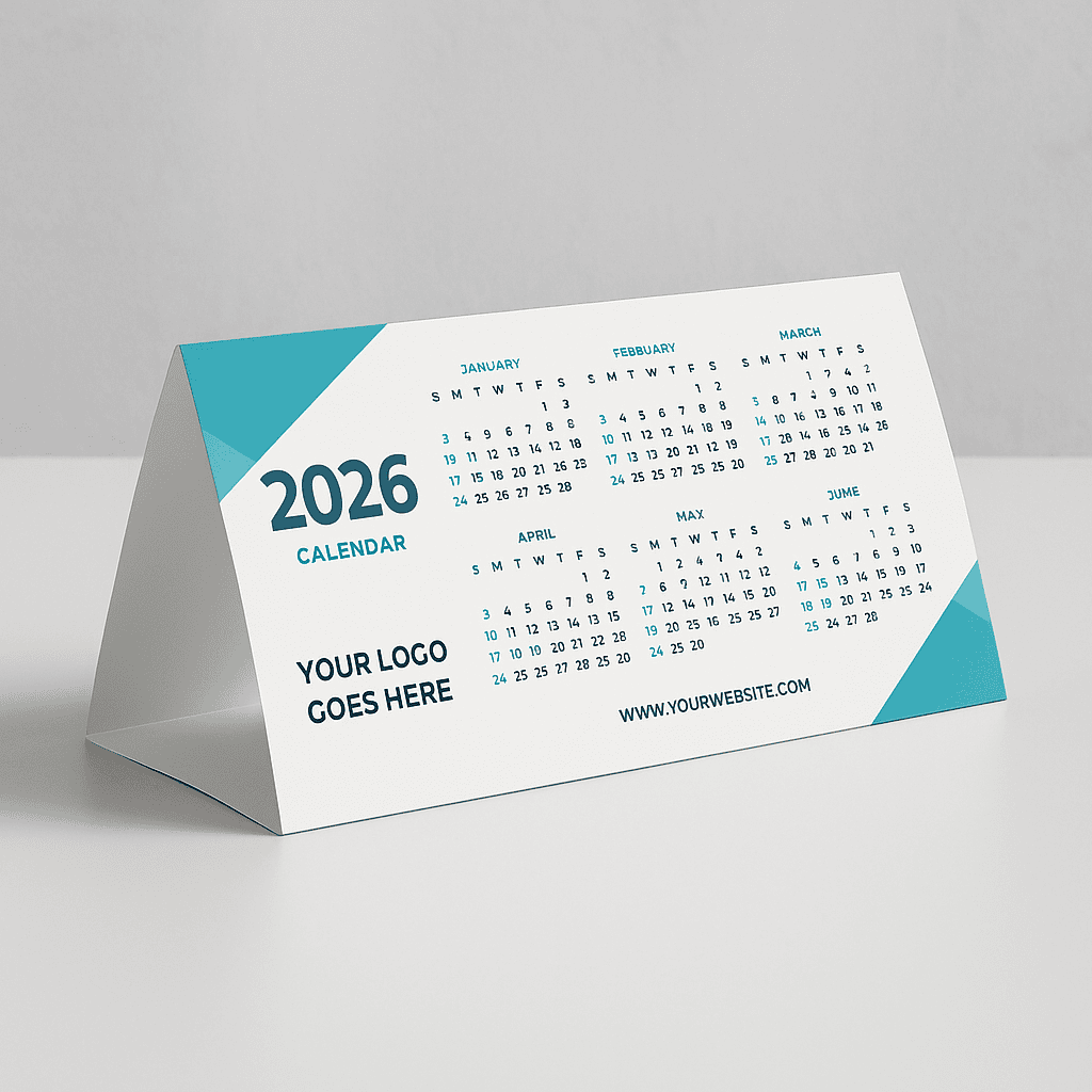Custom Tent Calendars – view 2